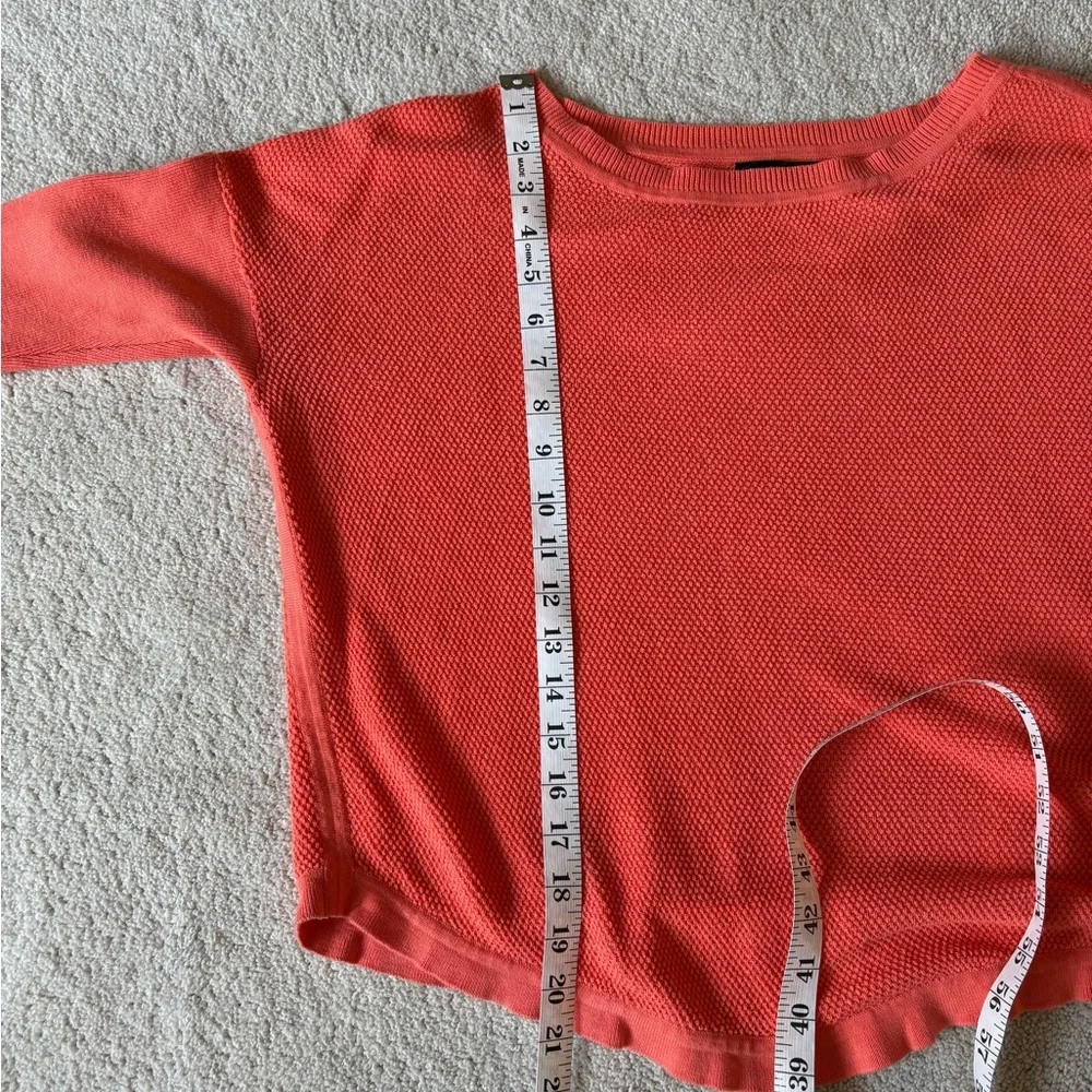 Banana Republic peachy orange sweater size S Women’s - Picture 6 of 11